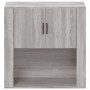 Armario de pared madera contrachapada gris Sonoma 80x33x80 cm en Armarios y almacenamiento | Comprar online en Foru.es
