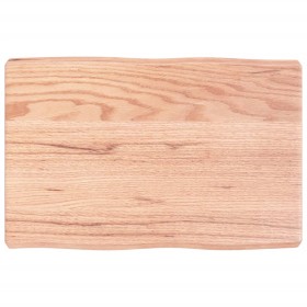 Tablero mesa madera tratada borde natural marrón 60x40x(2-6) cm de vidaXL, Tableros para mesas - Ref: Foro24-363931, Precio: ...
