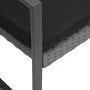 Sillas de comedor de jardín 2 uds PP aspecto ratán gris oscuro de vidaXL, Sillas de jardín - Ref: Foro24-360205, Precio: 93,0...