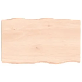 Massivholztischplatte mit Naturkante 100x60x(2-6) cm von vidaXL, Tischplatten - Ref: Foro24-363889, Preis: 70,79 €, Rabatt: %