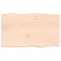 Tablero de mesa madera maciza borde natural 100x60x(2-6) cm de vidaXL, Tableros para mesas - Ref: Foro24-363889, Precio: 70,7...