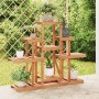 Soporte para flores madera maciza abeto 110x25x96 cm de vidaXL, Soportes para macetas - Ref: Foro24-362850, Precio: 49,32 €, ...