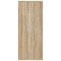 Armario de pared madera contrachapada roble sonoma 80x33x80 cm en Armarios y almacenamiento | Comprar online en Foru.es