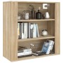 Armario de pared madera contrachapada roble sonoma 80x33x80 cm en Armarios y almacenamiento | Comprar online en Foru.es