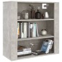 Armario de pared madera contrachapada gris hormigón 80x33x80 cm en Armarios y almacenamiento | Comprar online en Foru.es