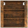 Armario de pared madera contrachapada roble ahumado 80x33x80 cm en Armarios y almacenamiento | Comprar online en Foru.es