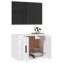 Mueble para TV de pared blanco 57x34,5x40 cm en Muebles TV | Comprar online en Foru.es
