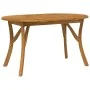 Mesa de jardín madera maciza de acacia 150x90x75 cm de vidaXL, Mesas de jardín - Ref: Foro24-363306, Precio: 205,97 €, Descue...