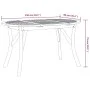 Mesa de jardín madera maciza de acacia 150x90x75 cm de vidaXL, Mesas de jardín - Ref: Foro24-363306, Precio: 205,97 €, Descue...
