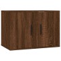 Mueble para TV de pared roble marrón 57x34,5x40 cm en Muebles TV | Comprar online en Foru.es
