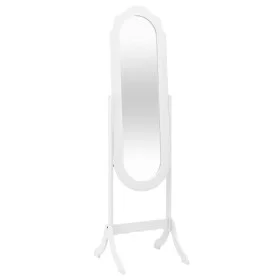 Espejo de pie madera contrachapada blanco 45,5x47,5x160 cm de vidaXL, Espejos - Ref: Foro24-353904, Precio: 94,44 €, Descuent...