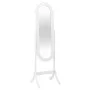 Espejo de pie madera contrachapada blanco 45,5x47,5x160 cm de vidaXL, Espejos - Ref: Foro24-353904, Precio: 94,44 €, Descuent...