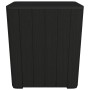 Mesa de jardín con tapa extraíble polipropileno negro de vidaXL, Mesas de jardín - Ref: Foro24-364152, Precio: 73,18 €, Descu...
