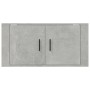 Mueble para TV de pared gris hormigón 80x34,5x40 cm en Muebles TV | Comprar online en Foru.es