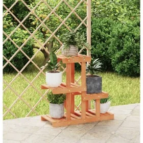 Soporte para flores madera maciza de abeto 58x25x51 cm de vidaXL, Soportes para macetas - Ref: Foro24-362870, Precio: 31,84 €...