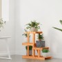 Soporte para flores madera maciza de abeto 58x25x51 cm de vidaXL, Soportes para macetas - Ref: Foro24-362870, Precio: 32,21 €...