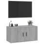Mueble para TV de pared gris Sonoma 80x34,5x40 cm en Muebles TV | Comprar online en Foru.es