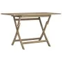 Mesa de jardín plegable madera maciza de teca 120x70x75 cm de vidaXL, Mesas de jardín - Ref: Foro24-362763, Precio: 171,34 €,...