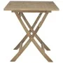 Mesa de jardín plegable madera maciza de teca 120x70x75 cm de vidaXL, Mesas de jardín - Ref: Foro24-362763, Precio: 171,34 €,...