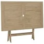 Mesa de jardín plegable madera maciza de teca 120x70x75 cm de vidaXL, Mesas de jardín - Ref: Foro24-362763, Precio: 171,34 €,...