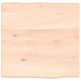 Massivholztischplatte mit natürlicher Kante 40x40x(2-4) cm von vidaXL, Tischplatten - Ref: Foro24-363861, Preis: 30,20 €, Rab...