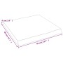 Tablero de mesa madera maciza borde natural 40x40x(2-4) cm de vidaXL, Tableros para mesas - Ref: Foro24-363861, Precio: 33,13...