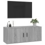 Mueble para TV de pared gris Sonoma 100x34,5x40 cm en Muebles TV | Comprar online en Foru.es