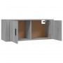 Mueble para TV de pared gris Sonoma 100x34,5x40 cm en Muebles TV | Comprar online en Foru.es