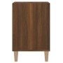 Mueble para TV madera contrachapada marrón roble 100x35x55 cm de vidaXL, Muebles TV - Ref: Foro24-821179, Precio: 56,29 €, De...