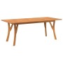 Mesa de jardín madera maciza de acacia 200x90x75 cm de vidaXL, Mesas de jardín - Ref: Foro24-363309, Precio: 297,74 €, Descue...