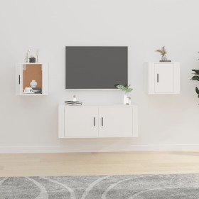 Muebles para TV de pared 2 uds blanco 40x34,5x40 cm en Muebles TV | Comprar online en Foru.es