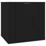 Mueble para TV de pared negro 40x34,5x40 cm en Muebles TV | Comprar online en Foru.es