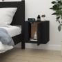 Mueble para TV de pared negro 40x34,5x40 cm en Muebles TV | Comprar online en Foru.es