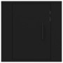 Mueble para TV de pared negro 40x34,5x40 cm en Muebles TV | Comprar online en Foru.es