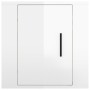 Mueble para TV de pared blanco brillante 40x34,5x40 cm en Muebles TV | Comprar online en Foru.es