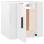 Mueble para TV de pared blanco brillante 40x34,5x40 cm en Muebles TV | Comprar online en Foru.es