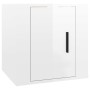 Muebles para TV de pared 2 uds blanco brillante 40x34,5x40 cm en Muebles TV | Comprar online en Foru.es