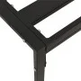 Mesa de centro de jardín acero negro 60x60x35 cm de vidaXL, Sofás modulares de exterior - Ref: Foro24-362726, Precio: 51,84 €...