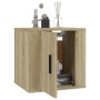 Mueble para TV de pared roble Sonoma 40x34,5x40 cm en Muebles TV | Comprar online en Foru.es