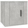 Mueble para TV de pared gris hormigón 40x34,5x40 cm en Muebles TV | Comprar online en Foru.es