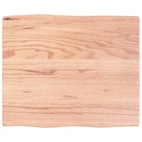 Tablero mesa madera tratada roble borde natural 60x50x2 cm de vidaXL, Tableros para mesas - Ref: Foro24-363932, Precio: 53,43...