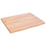 Tablero mesa madera tratada roble borde natural 60x50x2 cm de vidaXL, Tableros para mesas - Ref: Foro24-363932, Precio: 54,52...