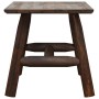Mesa auxiliar madera maciza abeto 49x49x50 cm de vidaXL, Sofás modulares de exterior - Ref: Foro24-363352, Precio: 44,01 €, D...