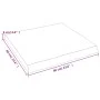 Tablero de mesa madera maciza borde natural 60x60x(2-6) cm de vidaXL, Tableros para mesas - Ref: Foro24-363871, Precio: 58,14...