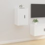 Muebles para TV de pared 2 uds blanco 40x34,5x60 cm en Muebles TV | Comprar online en Foru.es
