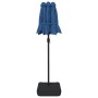 Sombrilla doble azul azure 316x240 cm de vidaXL, Sombrillas - Ref: Foro24-362968, Precio: 140,02 €, Descuento: %