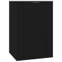 Muebles para TV de pared 2 uds negro 40x34,5x60 cm en Muebles TV | Comprar online en Foru.es