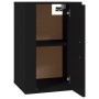 Muebles para TV de pared 2 uds negro 40x34,5x60 cm en Muebles TV | Comprar online en Foru.es