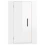 Mueble para TV de pared blanco brillante 40x34,5x60 cm en Muebles TV | Comprar online en Foru.es
