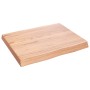 Tablero mesa madera tratada borde natural marrón 60x50x(2-6) cm de vidaXL, Tableros para mesas - Ref: Foro24-363934, Precio: ...